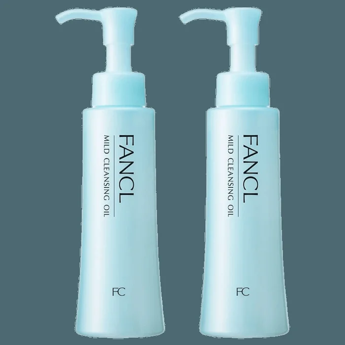 Mild Cleansing Oil (Additive-Free, Nano Formula) 120ml × 2 Bottles