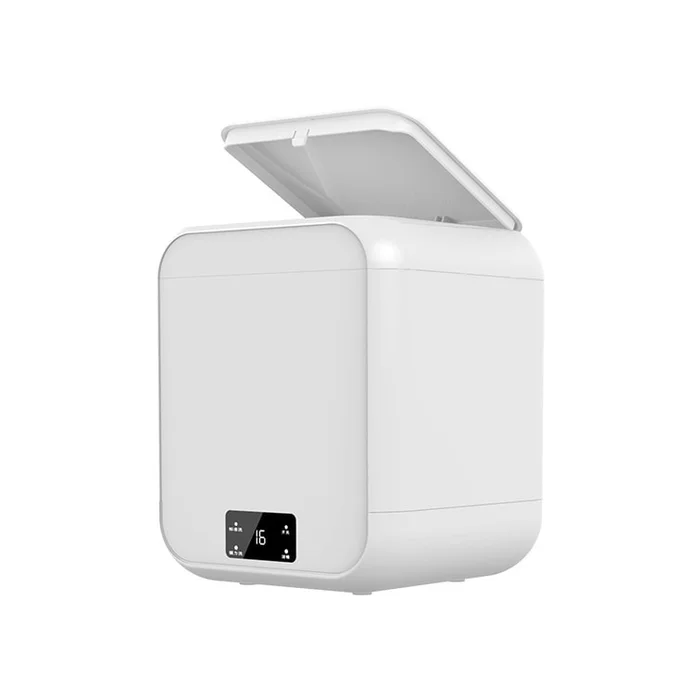 Mini washing machine for household use small semi-automatic pulsator for washing underwear socks white 1 piece