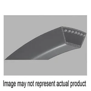 MITSUBOSHI A25/4L270 FHP V-Belt, 1/2 in W Top, 27 in L Outside, Rubber
