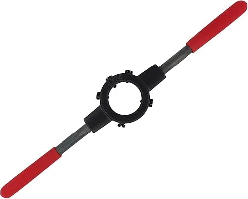 MOTOKU 38mm 1.5′ Heavy Duty Die Handle Round Die Stock Handle Wrench Holder 1 1/2 OD Non Slip