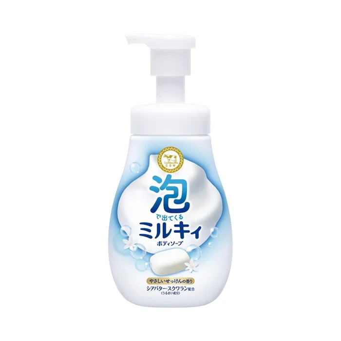 Mousse Bubble Whitening Shower Gel Mild Soap 600ml