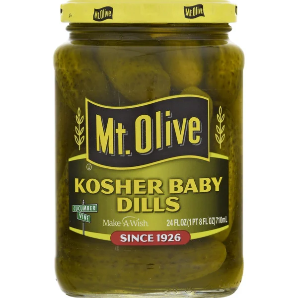 Mt. Olive Kosher Baby Dill Pickles