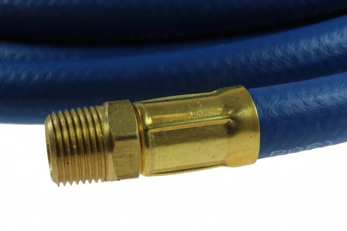 Multi-Purpose Pneumatic Hose, 1/4” ID x 25′, 1/4” MPT R14025N