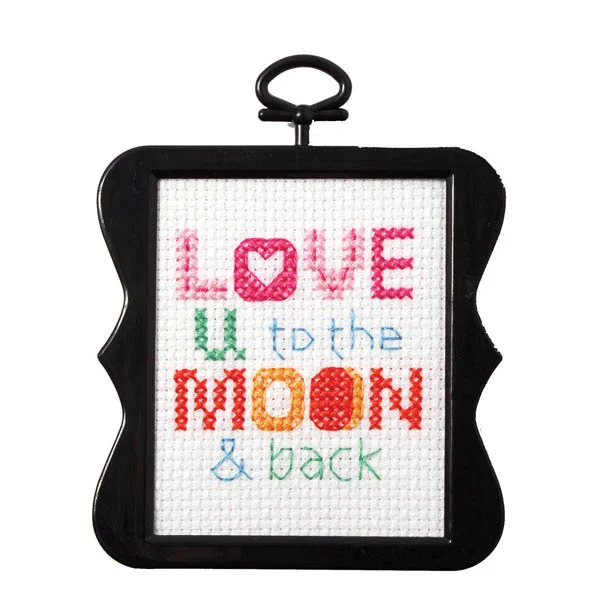 My 1st Stitch Kit – Love You to the Moon and Back (5 x 7)