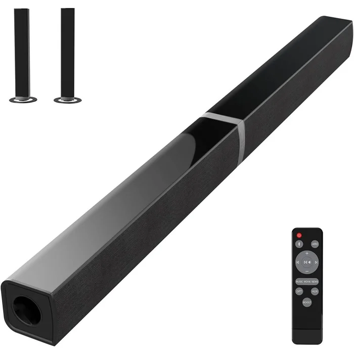 Mzeibo® 2 ch. Sound Bar with Remote, KY2020D