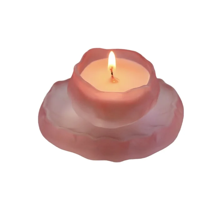 New Atmosphere Romantic Candle Aromatherapy Manlong Guiyu Pink Matte Style
