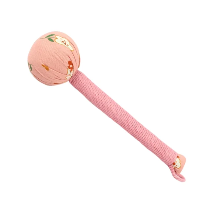 New Back Pounding Whole Body Tapping Dredging Mugwort Health Massage Hammer Pink 26cm