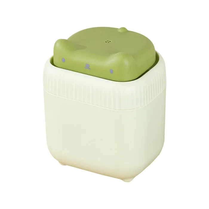 New Cartoon Cat Detergent Press Green F