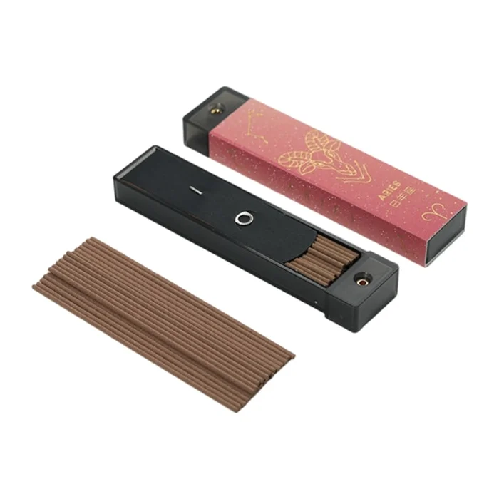 New Creative Twelve Constellation Portable Pocket Incense Aries F