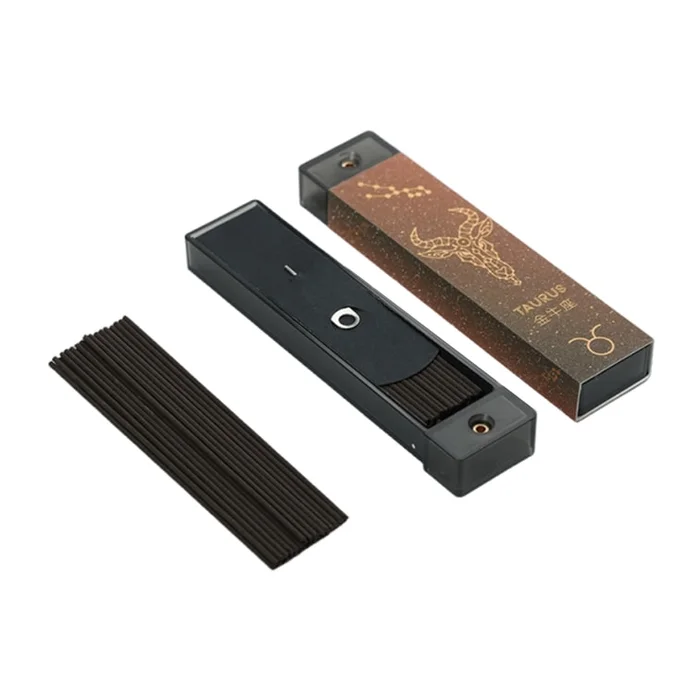 New Creative Twelve Constellation Portable Pocket Incense Taurus F