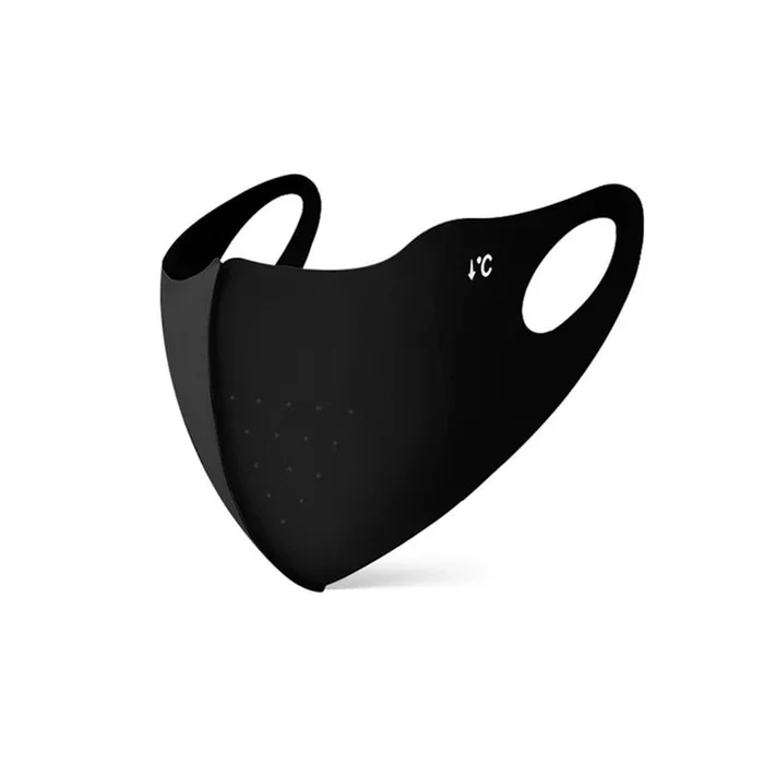 New Outdoor Travel UV Protection Sunshade Mask Half Face Black F