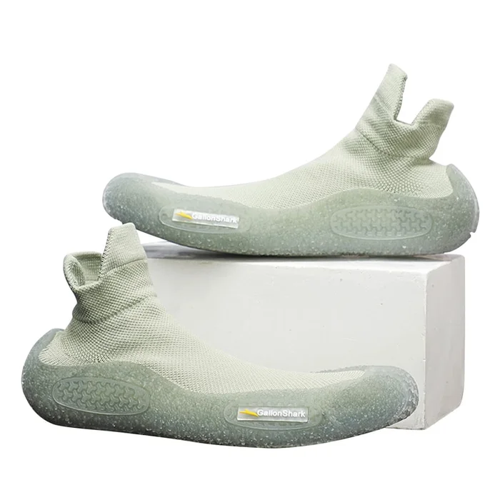 New Shock-Absorbing And Anti Slip Shoes For Indoor Leisure Sports Soft Soled Fitness Shoes Fresh Green 36/37