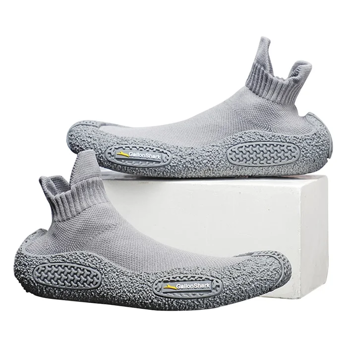 New Shock-Absorbing And Anti Slip Shoes For Indoor Leisure Sports Soft Soled Fitness Shoes Steady Gray 34/35