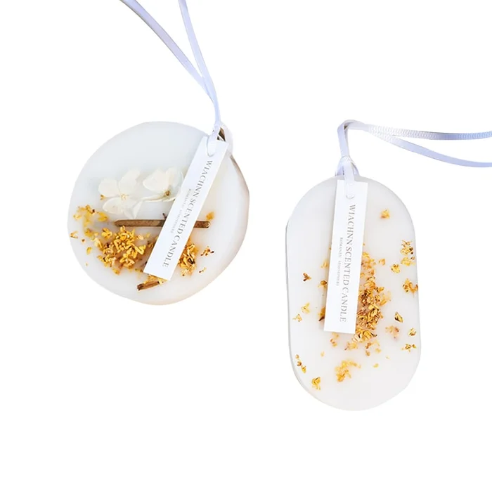 New Wardrobe Fragrance Tablet Home Indoor Persistent Fragrance Pendant Aroma Tablet Oval+Circular – Osmanthus F