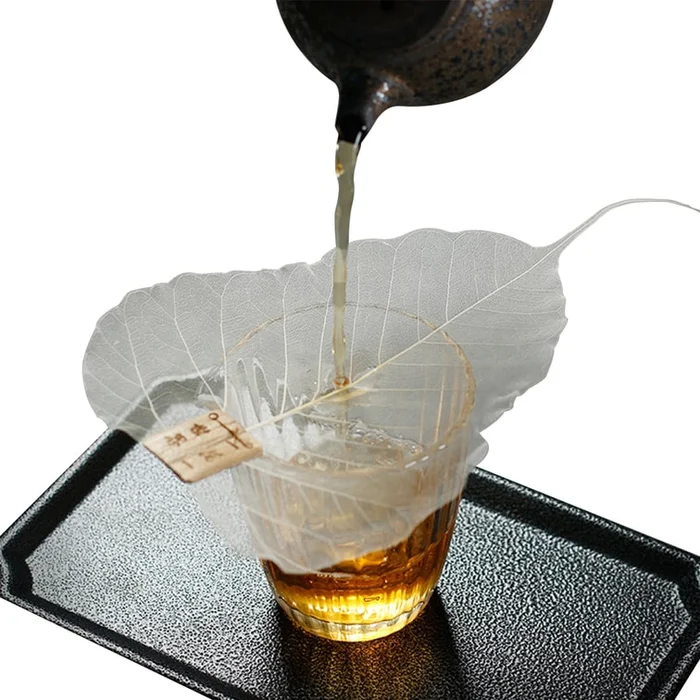 New Zen Inspired Natural Bodhi Leaf Tea Strainer Leaf Tea Strainer – Bodhi Leaves F
