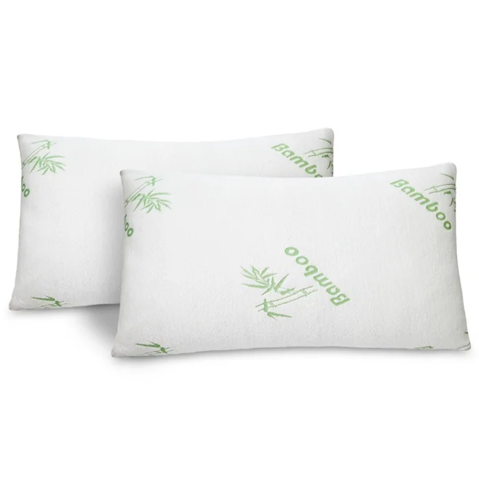 NewHome™ Bamboo Memory Foam Pillow (2-Pack)