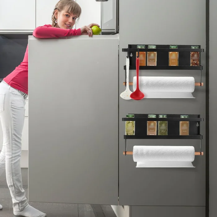 NewHome™ Magnetic Fridge Spice Rack (2-Pack)