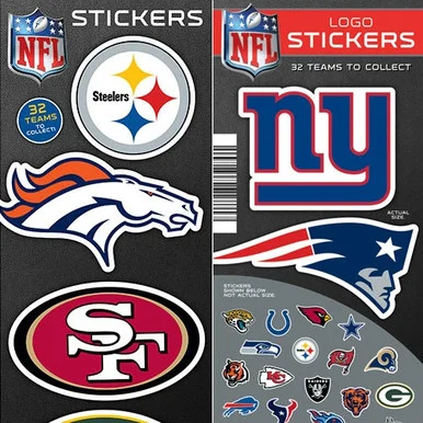 NFL Team Logo Stickers