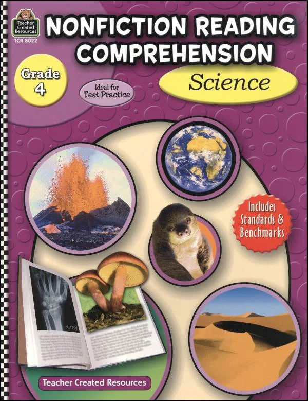 Nonfiction Reading Comprehension – Science Grade 4