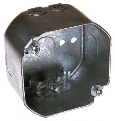 Octagon Electrical Box, 4 X 2-1/8 In. Deep