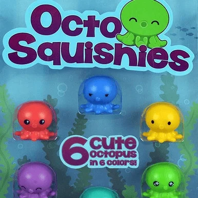 Octo Squishies 1″Capsules