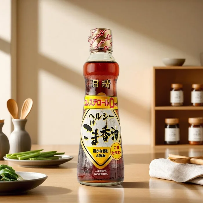 Oillio Goma Koyu- Healthy Sesame Fragrance Oil,8.81 oz 【Contains 60% Sesame Oil And 40% Rapeseed Oil】【Cholesterol-Free】