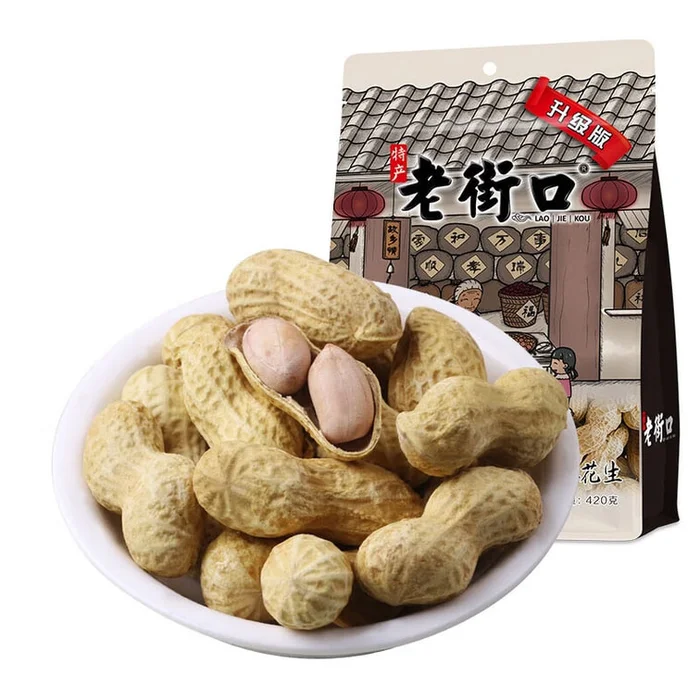 Old Street Entrance Garlic Flavored Peanuts (420g/bag)