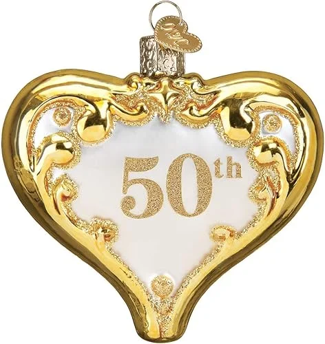 Old World Christmas 50th Anniversary Heart