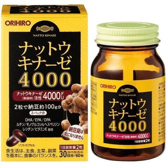 Orihiro Natto Kinase 4000 [60 capsules]