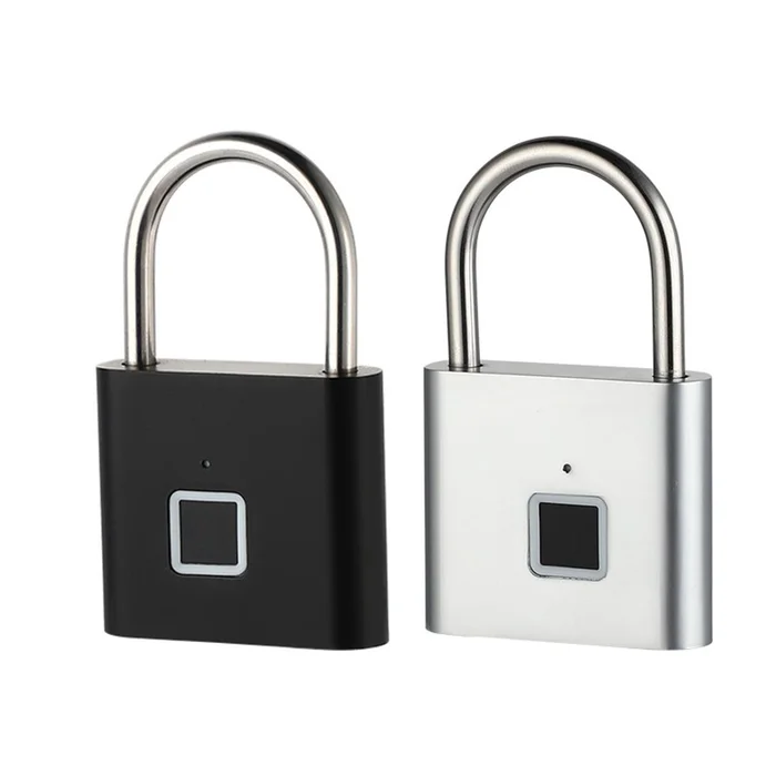 Padlock with Fingerprint Reader