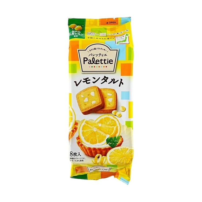 Palettie Lemon Tart White Choco Cookie 8-Count