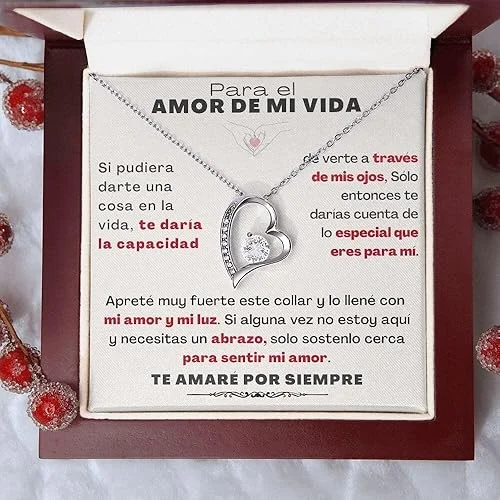 para el Amor de mi vida – Collar Por Siempre Amor – Forever Love Red