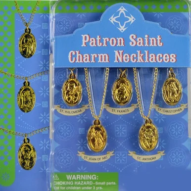 Patron Saint Necklaces 2″Capsules