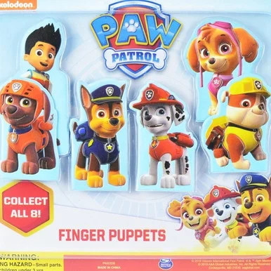 PAW Patrol Finger Puppets 2″Capsules