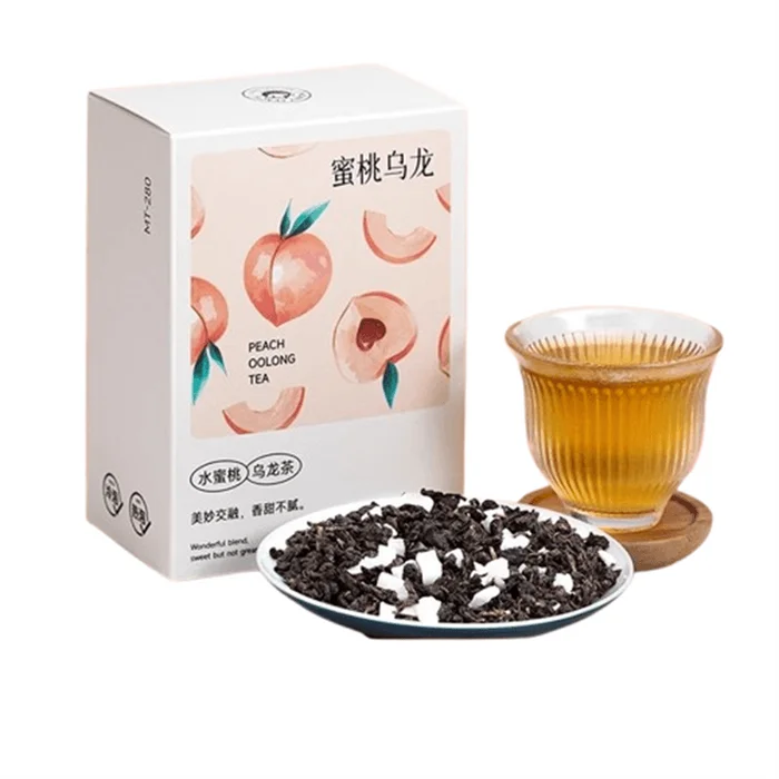 Peach Oolong Flower and Fruit Tea Fragrant Mountain Oolong Tea Tea Box Gift 100g/box