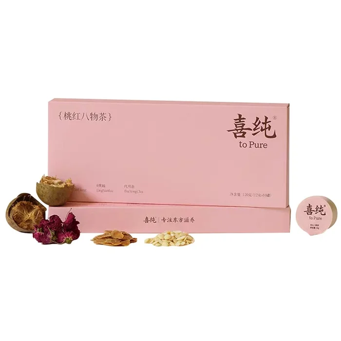 Peach Pink Eight Things Tea 120 g