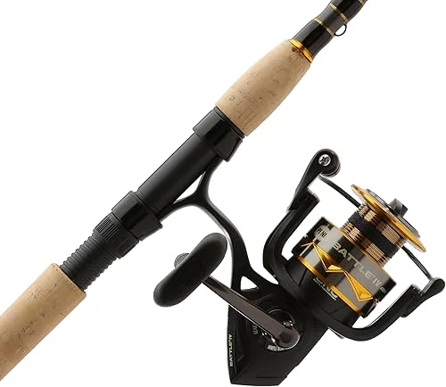 PENN Battle IV Spinning Reel and Fishing Rod Combo
