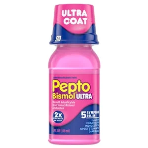 Pepto Ultra Maximum Strength Liquid-4 fl oz.-12/Case