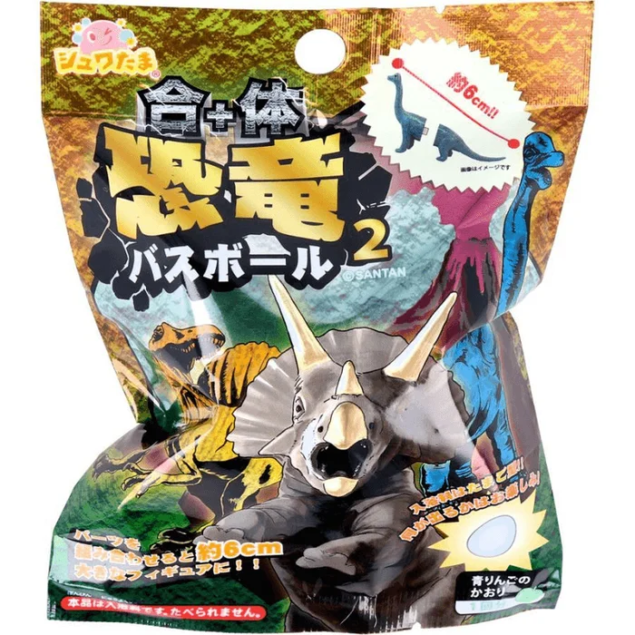 [Peripheral] Santan Bath Ball Bath Agent Blind Box Bath Toy Ball [Fit Dinosaur]]