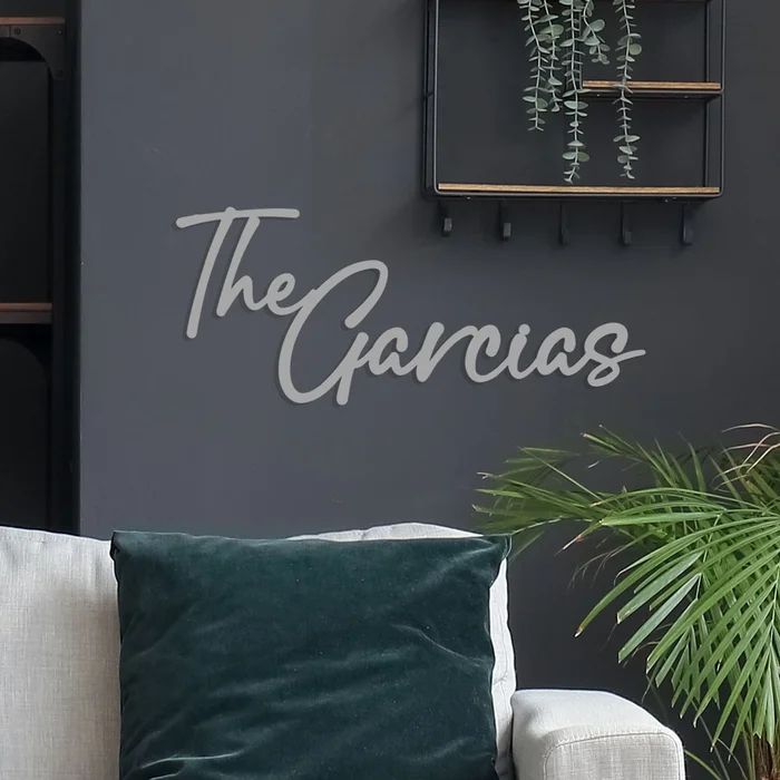 Personalized Signature Family Name Sign