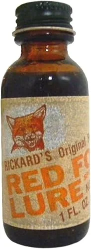 Pete Rickard's 1 Oz. Red Fox Trapping Lure – LB214, Brown