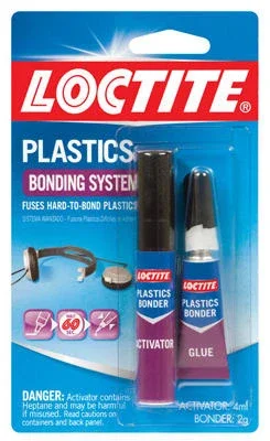 Plastics 2-part Bonding System With Activator, 2 Gm