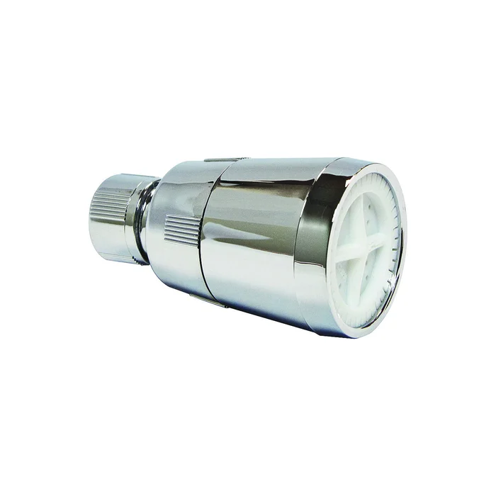 Plumb Pak Economy Series PP825-3 Shower Head, 2.5 gpm, 1/2 in Connection, Plastic, Chrome