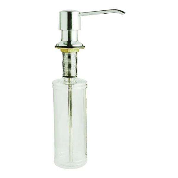 Plumb Pak PP480-1 Soap Lotion Dispenser, 10 oz Capacity, Polished Chrome