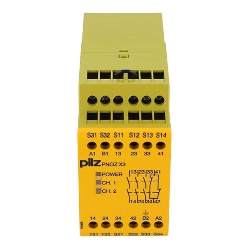 PNOZ X3 110VAC/24VDC | 774314 | 774314 | PILZ 774314 Safety Relay PNOZ X3 110VAC 24VDC 3N/O 1N/C 1SO