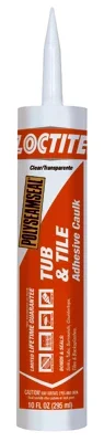Polyseamseal Tub & Tile Caulk, Clear, 10 Oz.
