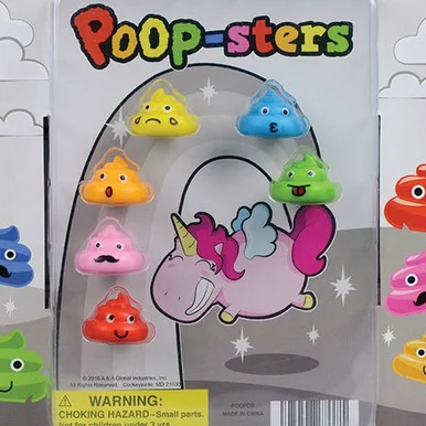 Poop Emojis 1″Capsules