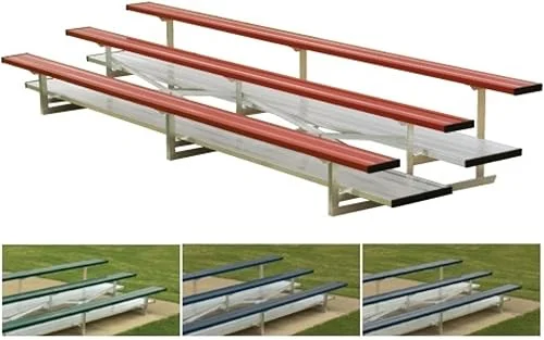 Portable Aluminum Bleacher-3 Row/42 Seat (EA)