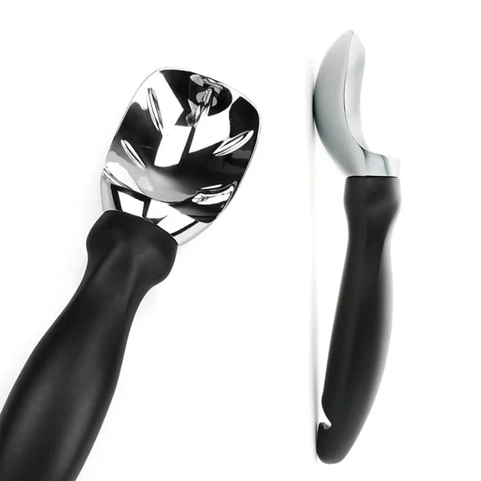 Premium Ice Cream Scooper with Comfortable Grip Handle (2-Pack)