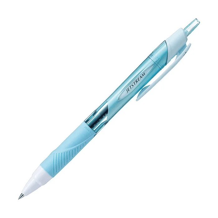 Press-type oil pen black core 0.38mm blue